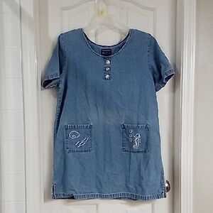 Vintage Denim Women's Dress